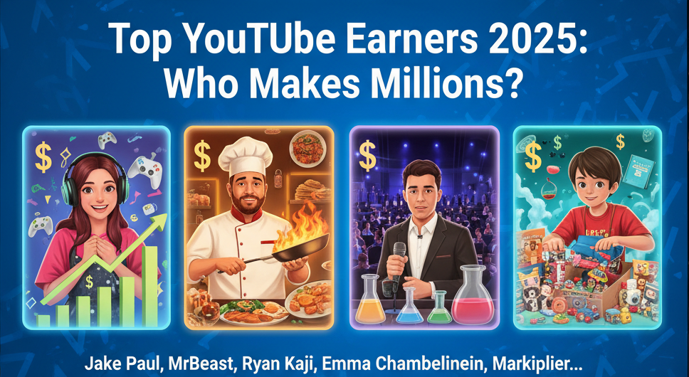 Top YouTube Earners 2025: Who Makes Millions?