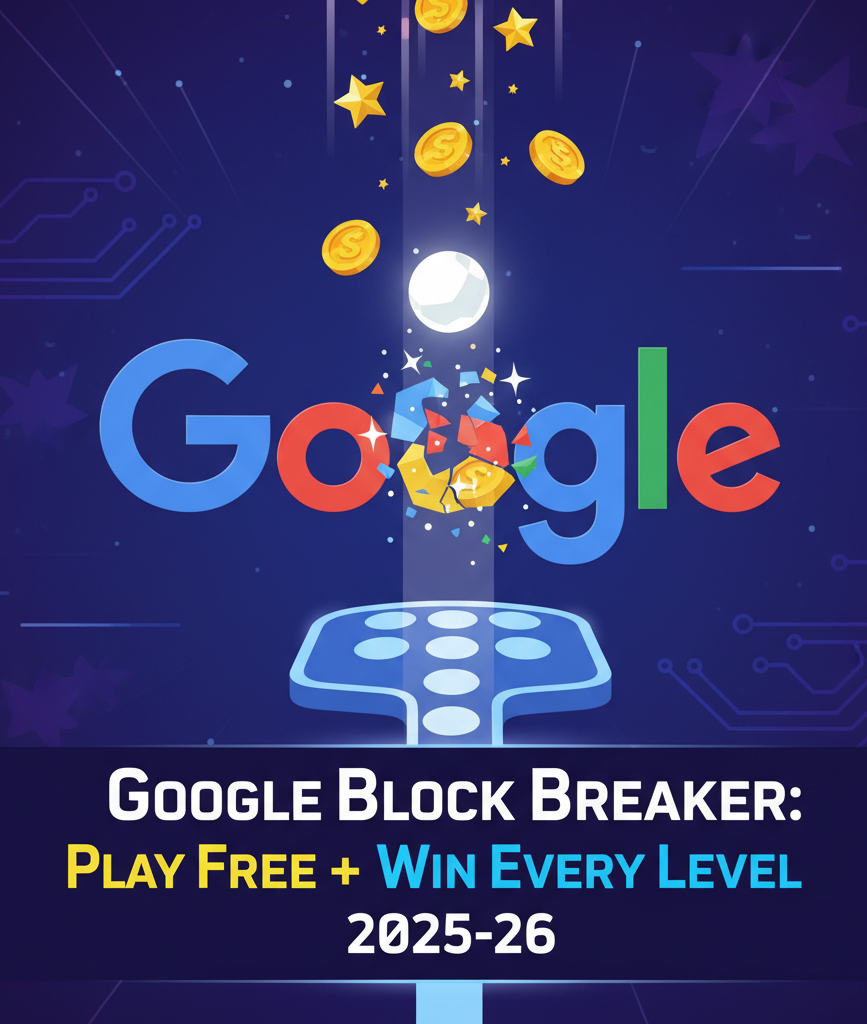 Google Block Breaker: Play Free + Win Every Level 2025-26